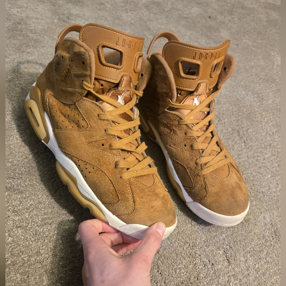 Air Jordan 6 Retro, Wheat, Gently Used Condition Men's Size 11